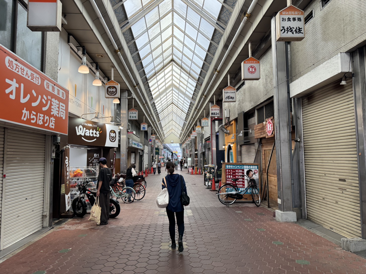 空堀商店街の風景